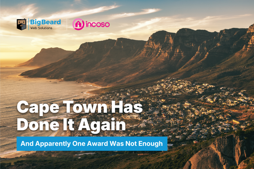 Cape Town Has Done It Again, and Apparently One Award Was Not Enough